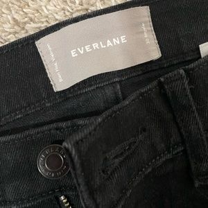 Everlane High-rise Black Denim